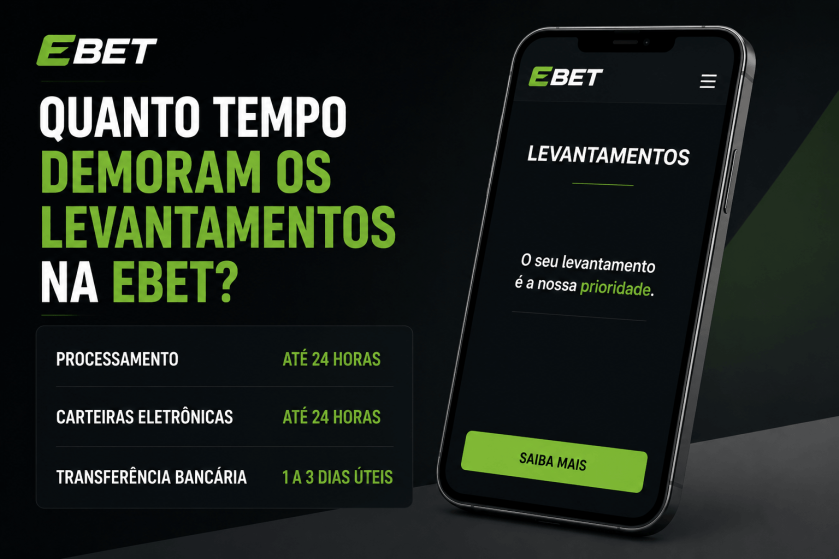 Quanto tempo demoram os levantamentos na Ebet?